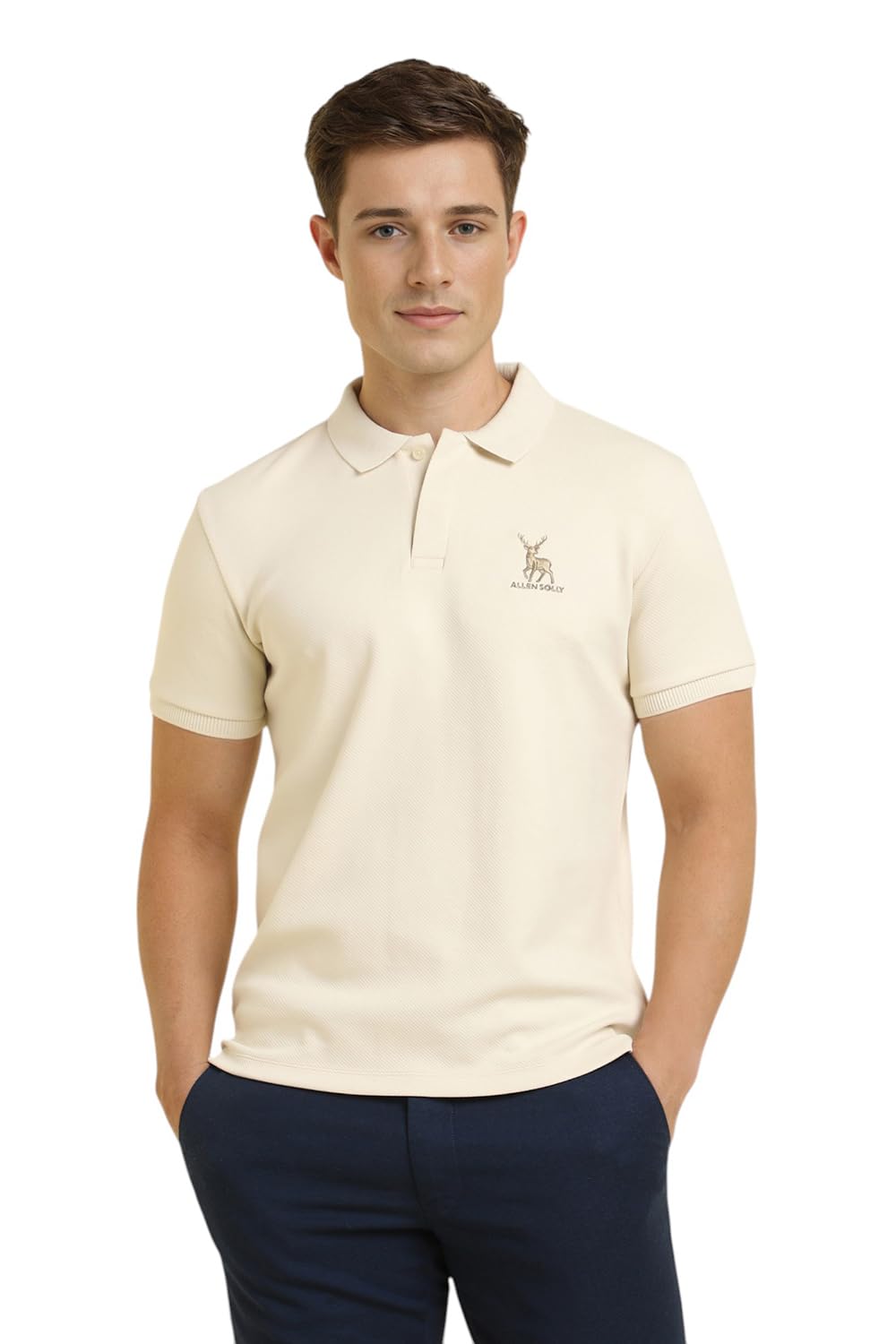 Allen Solly Men Regular Fit Polo Neck Polo Shirt