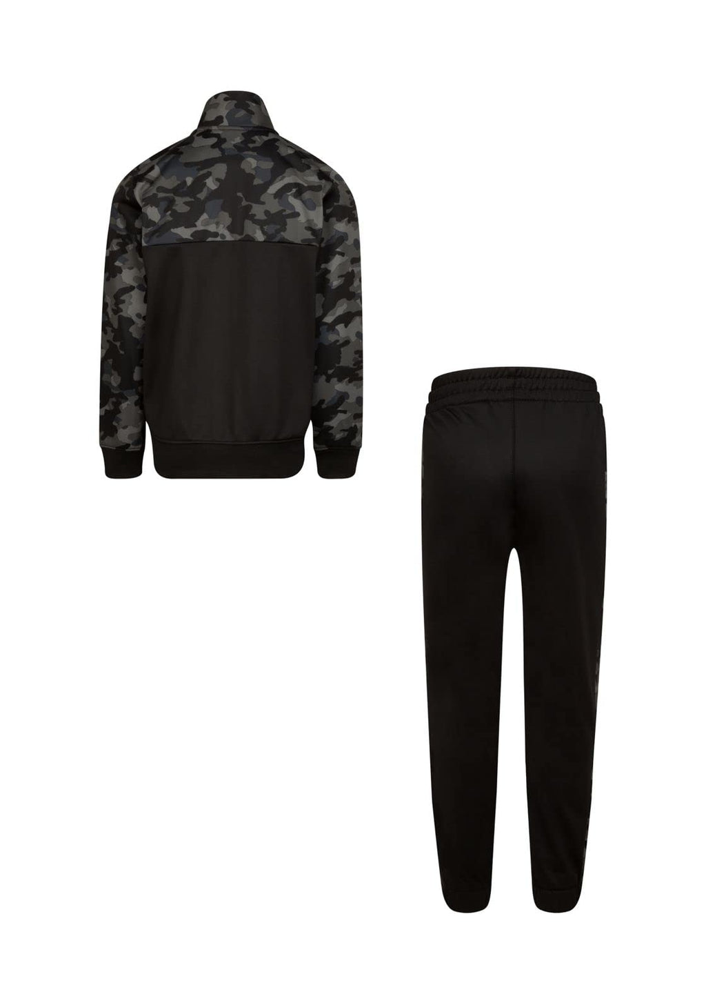 Nike Boys Therma Dri Fit Jacket & Pants 2 Piece Set (Black(76H109-023)/Camo, 2T)