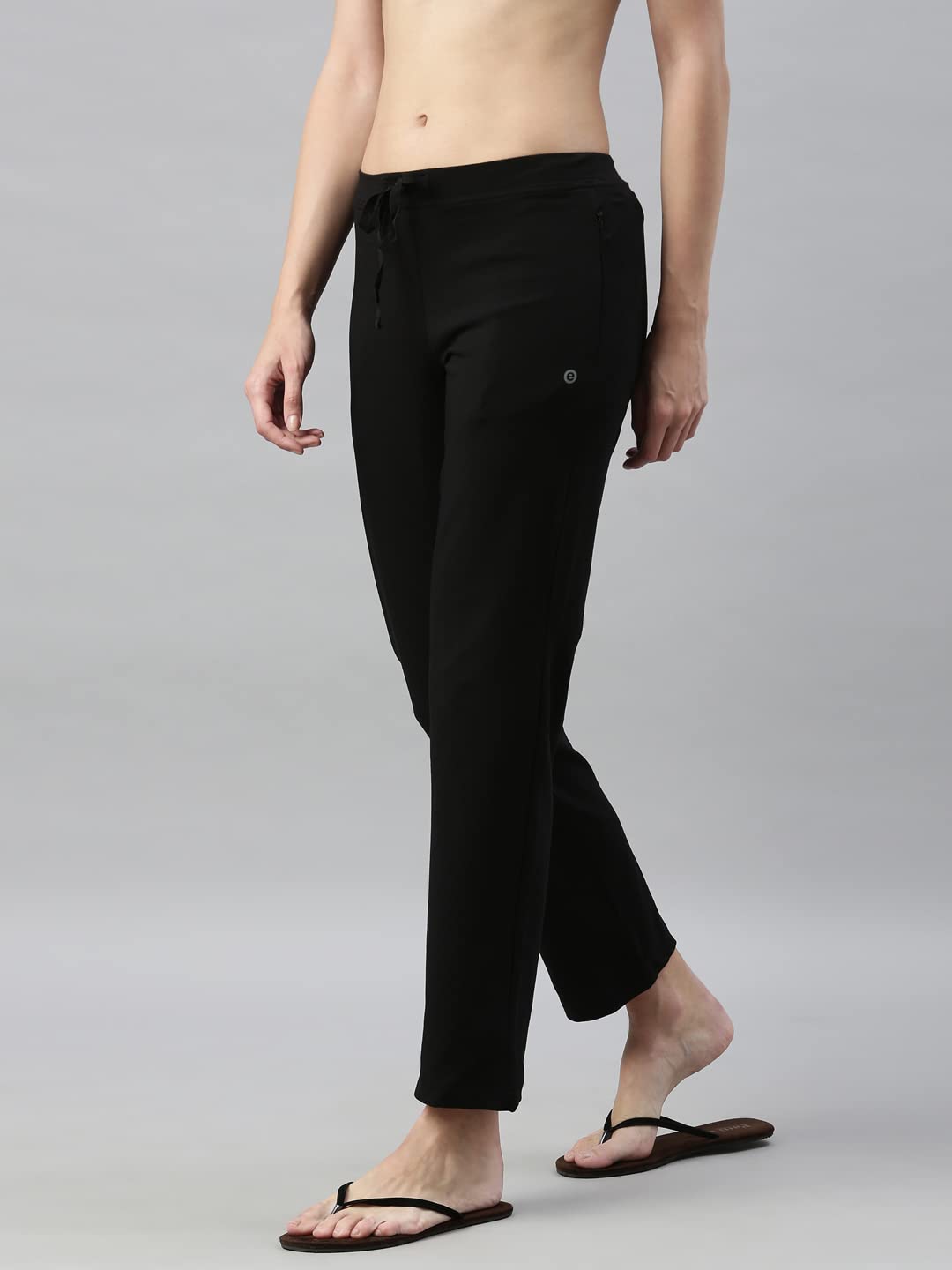 Enamor Essentials E014 Womens Slim Fit Stretch Cotton Lounge Pants