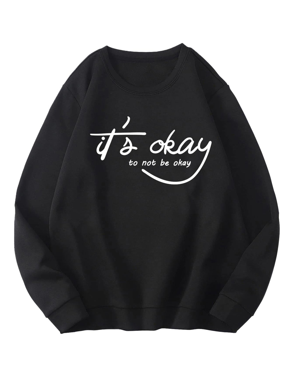 Kotty Women Full Sleeve Round Neck Pinted Sweatshirt