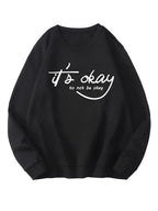 Kotty Women Full Sleeve Round Neck Pinted Sweatshirt