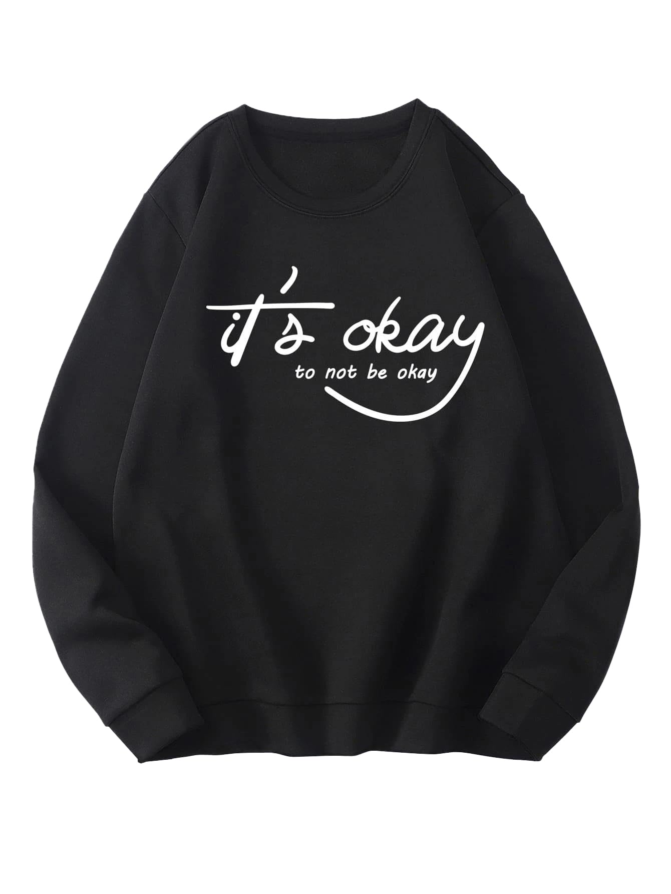 Kotty Women Full Sleeve Round Neck Pinted Sweatshirt