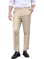 CB-COLEBROOK Mens Formal Pants Stretch Work Dress Pants 30/32/34/36/38 Quick Dry Lightweight Casual Comfy Trousers with Pockets 
