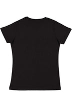 Ladies V-Neck Fine Jersey T-Shirt - BLAcK - S(D0102H7DMZ2)