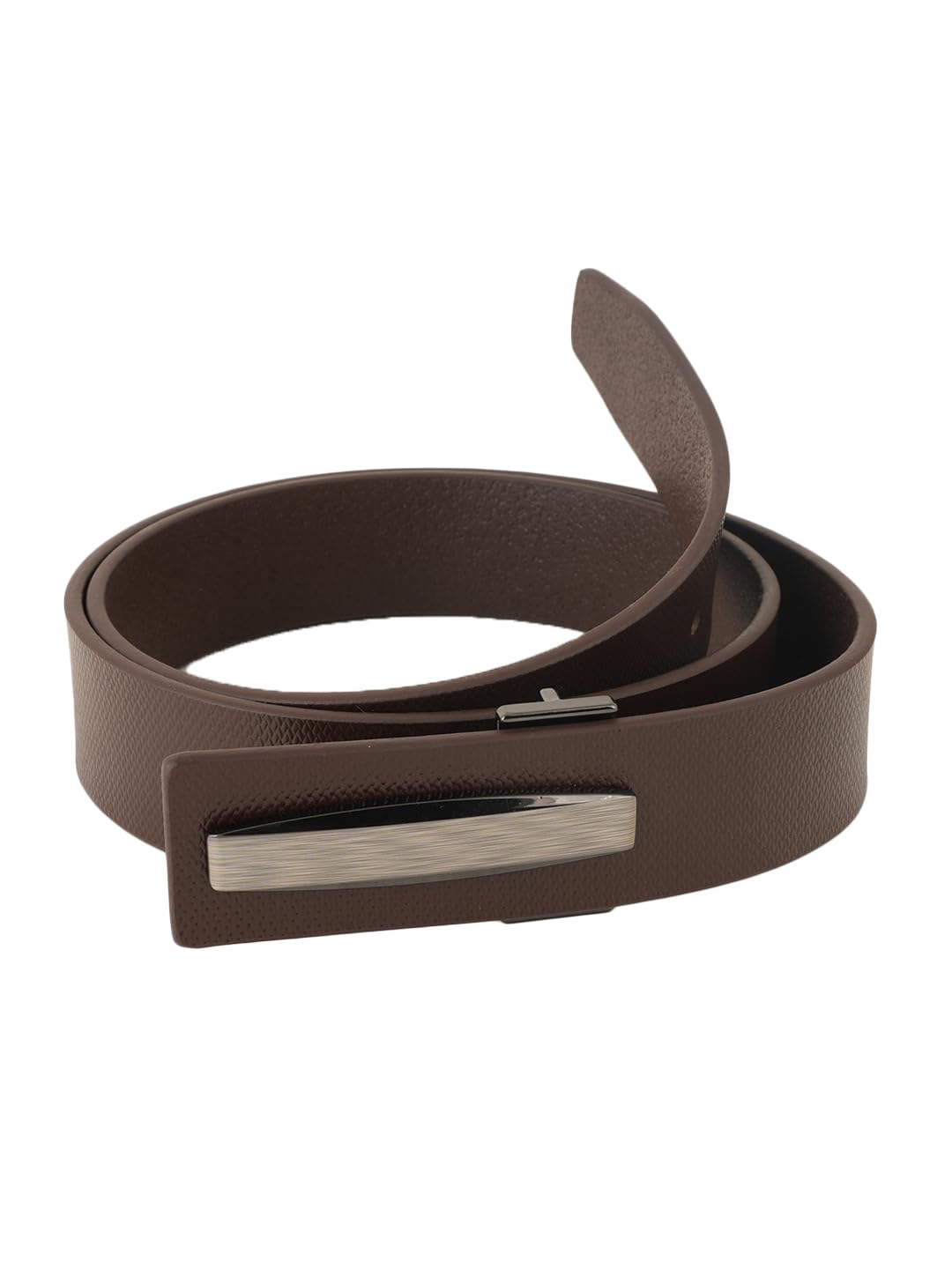 Rai Sahab Genuine Leather Belt For Men | Belt For Men Leather | Jeans Belt(Screw1Brown142) 42
