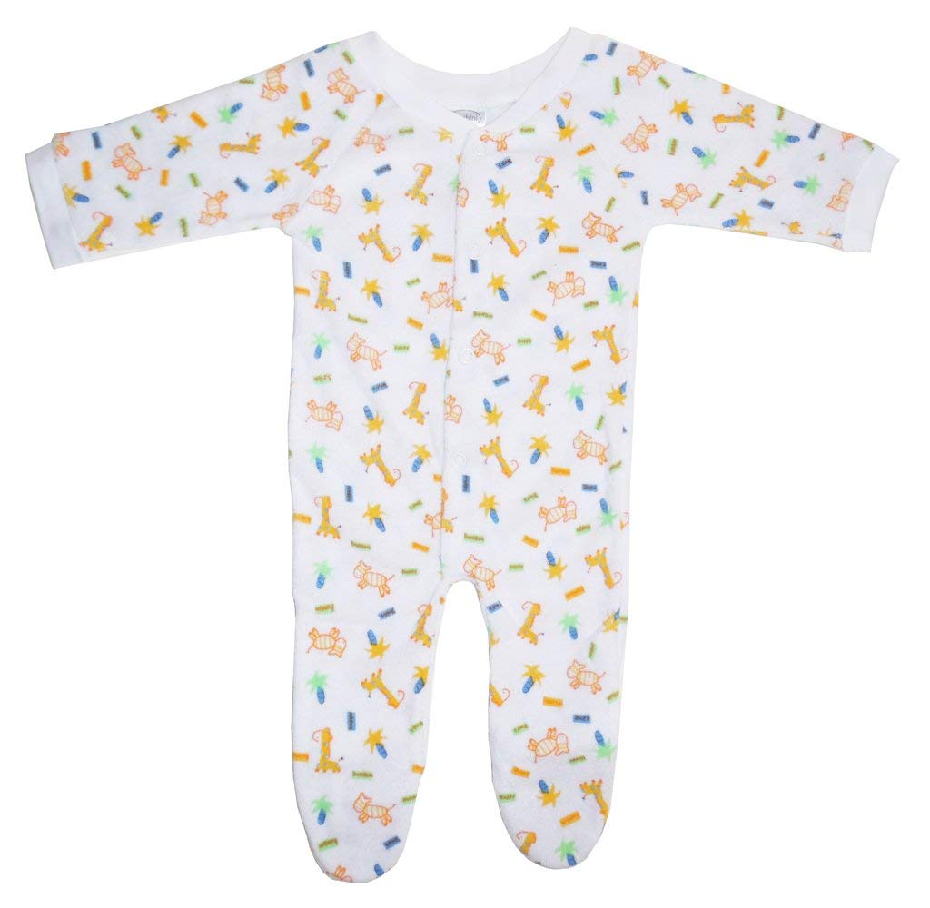 Bambini One Pack Terry Sleep & Play (Pack Of 2) - Small-like New
