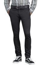 Dickies mens Skinny Straight-fit work utility pants, Black, 34W x 32L US