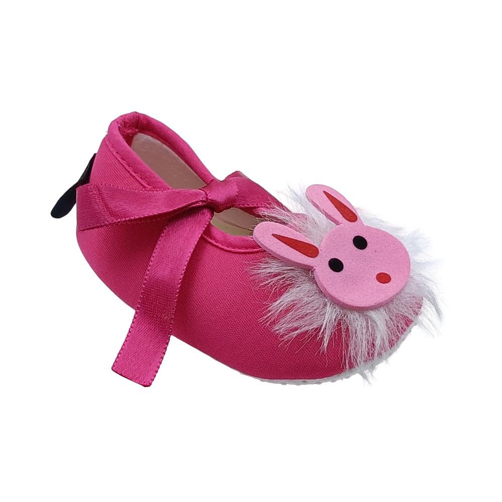 Rsmart, Cute Pink Bunny Baby Shoes With Soft Sole 18-24