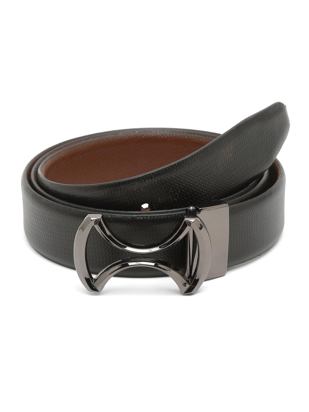 Teakwood Leathers Leather Men Reversible Adjutable, Regular Fit For Jeans Office, Outdoor All Occasion MenS Leather Belt | T_Bt_ 42