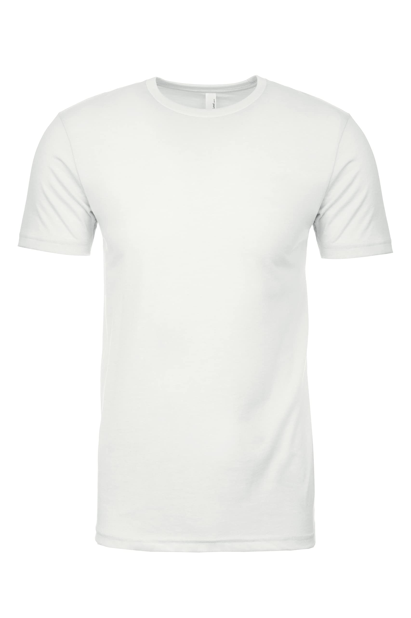 Next Level Men's CVC Crew L WHITE