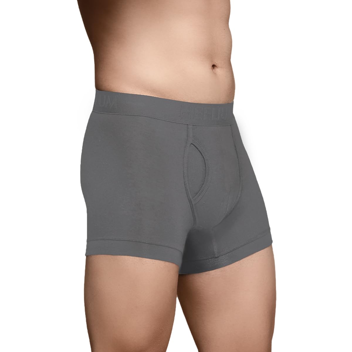 Heelium Bamboo Trunks For Men With Keyhole Fly | 3X Softer Than Cotton For AllDay Freshness | Soft & Durable Waistband | Easy A