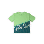 Pepe Jeans BoyS Tie-Dye Oversized Fit T-Shirt (Pb503869_Green_Light