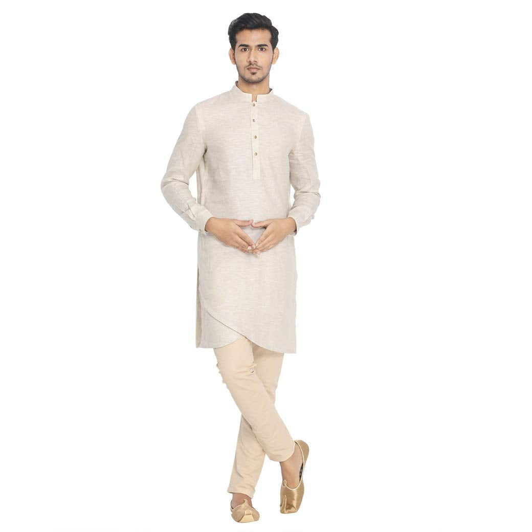 Manyavar Velvet, Silk Blend Elegant Floral Print Kurta And Churidar Set With Nehru Jacket For Men-(Green, Medium) (Jast149 M)