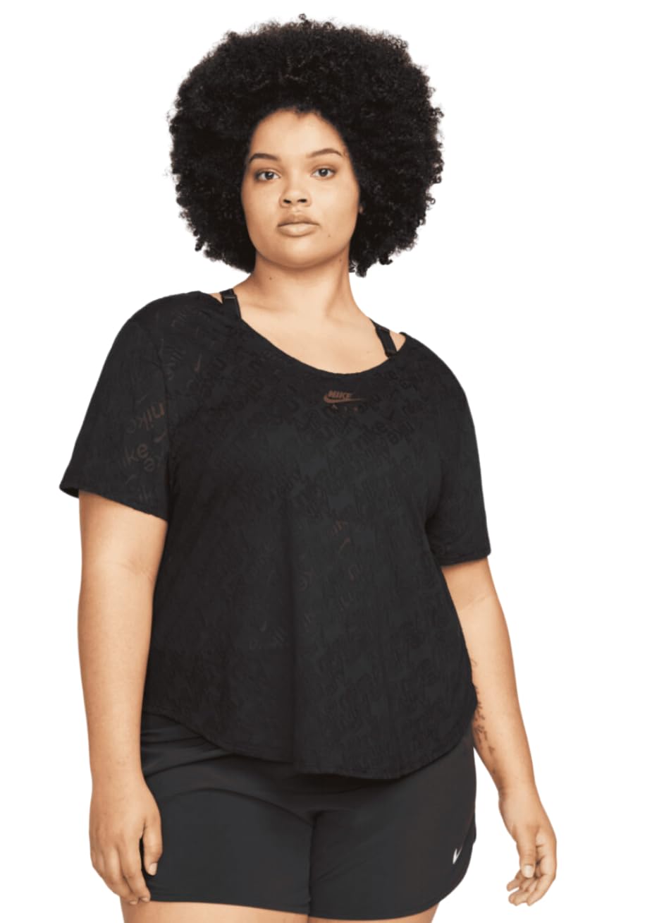 Nike Air Dri-FIT Ss Top Plus Women Active T-Shirts