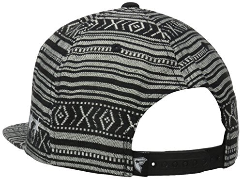 Famous Stars and Straps Men's Baja Snapback Hat, Charcoal, One Size