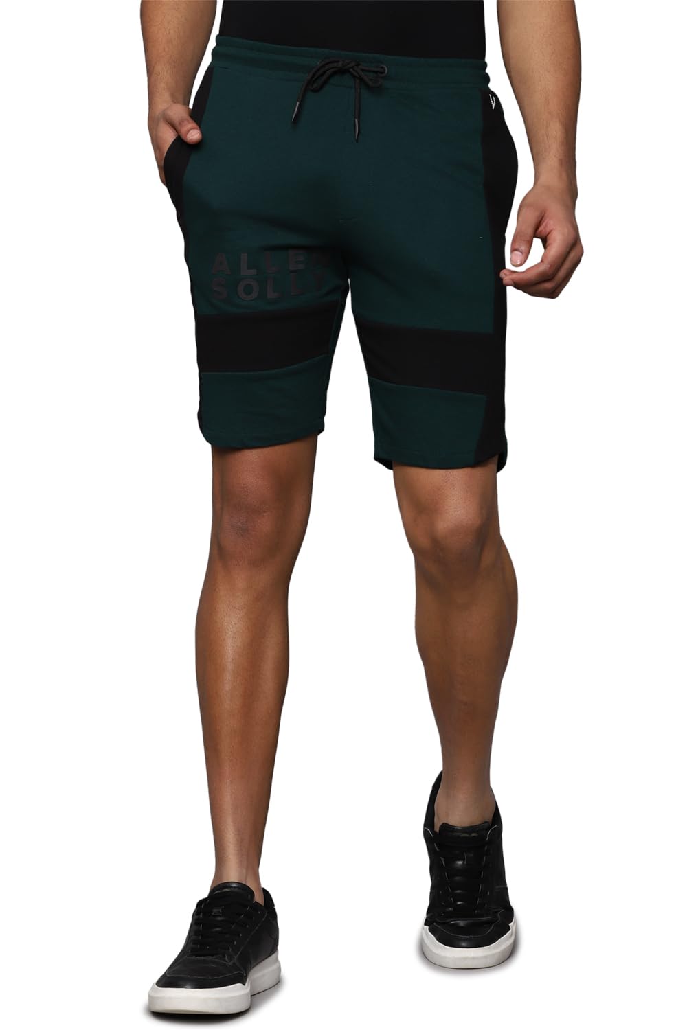 Allen Solly Men Slim Fit Casual Cotton Polyester Shorts