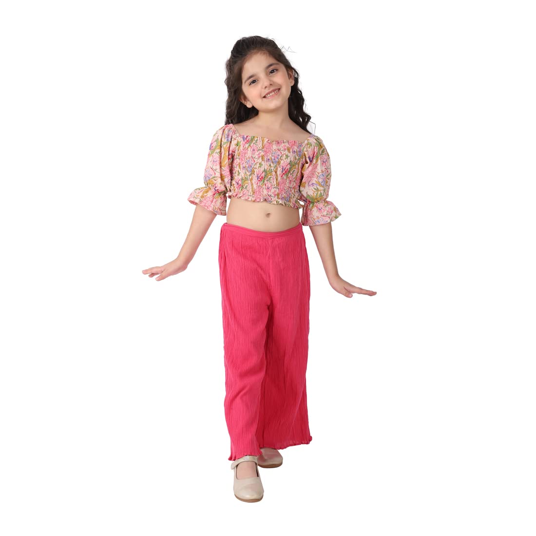 Fabindia Kids Printed Coordinated Set Cotton_4-6Y