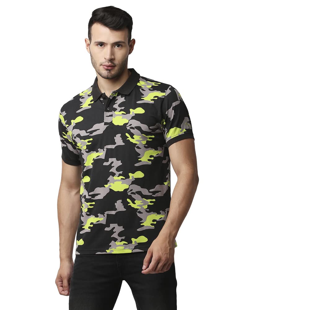Pepe Jeans Miami Camo Printed Stretch Polo