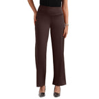 BlissClub Ultimate Wide Lite for Women Above 55 ft Tall | High Waist Trousers and Formal Pants for Office wear | Comfortable fi