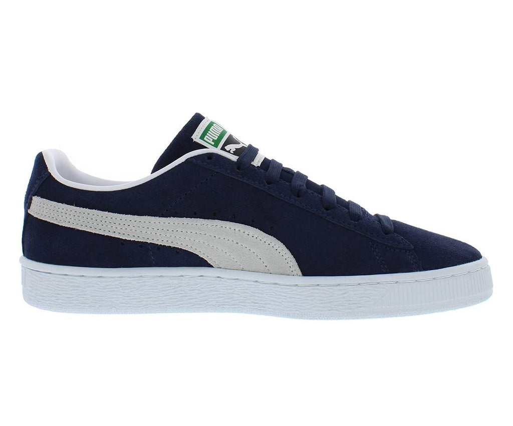 PUMA Suede Classic XXI (Big Kid) Peacoat/Puma White 4.5 Big Kid M
