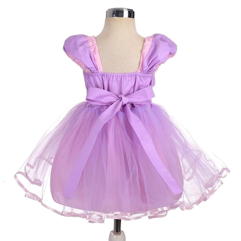 Dressy Daisy Princess costumes Birthday Fancy Halloween Xmas Party Dresses Up for Toddler Little girls with Accessories Size 4T