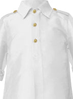 A.T.U.N. (ALL THINGS UBER NICE) Boy's Polyester Solid Full Sleeve Pathani Suit Set | Kurta and Pyjama Set | Ethnic Clothing Set for Festival and Special Occasion | 2 Piece Set