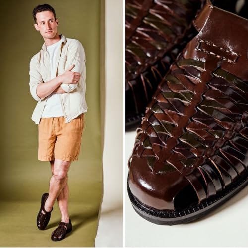 Deer Stags Men's Bamboo2 Sandal, Black, 9 US Men's Medium