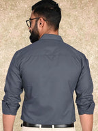 Tee Projekt Casual Shirt for Men Regular Fit Long Sleeve Shirt Suitable for Event Formal Wear