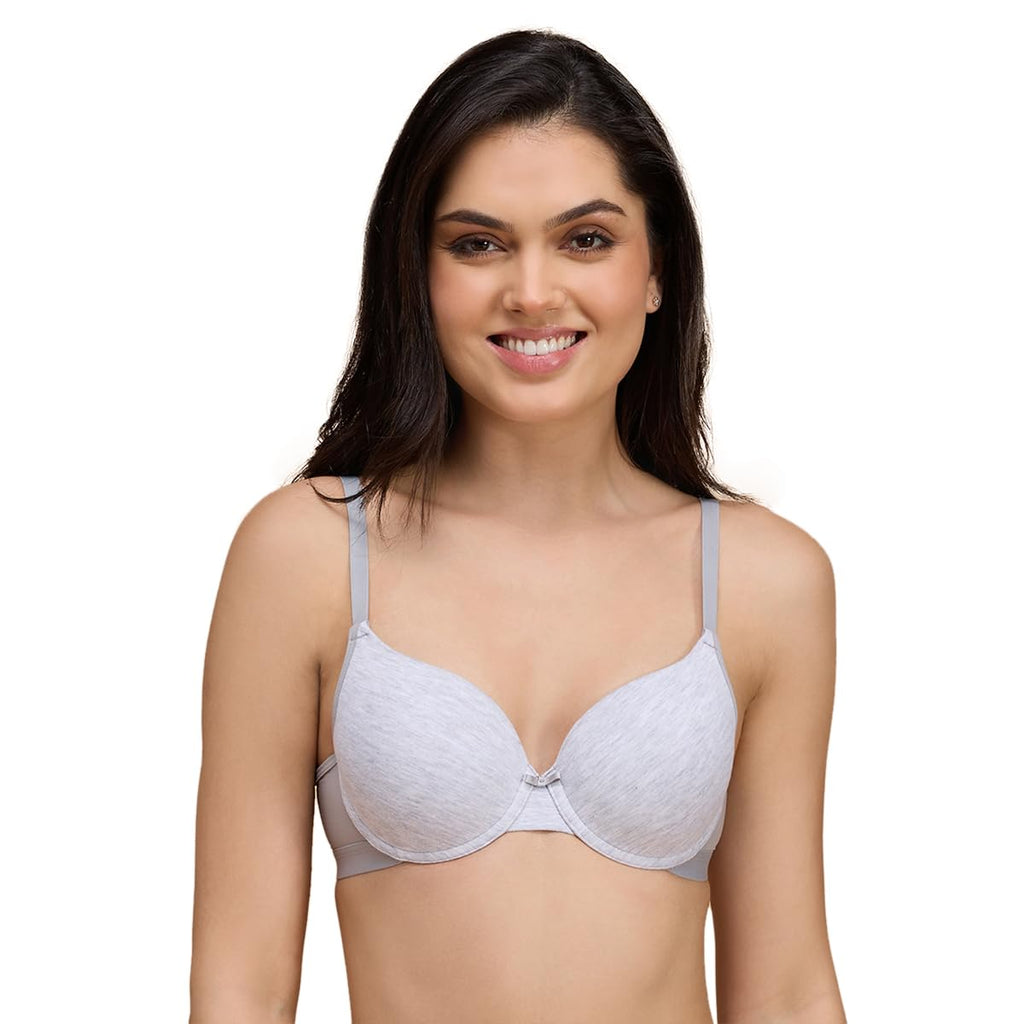 NYKD Encircled with Love Everyday Cotton Pushup Bra for Women, Wired, Full Coverage, Lightweight-Adjustable Straps Bra- Bra, NYB