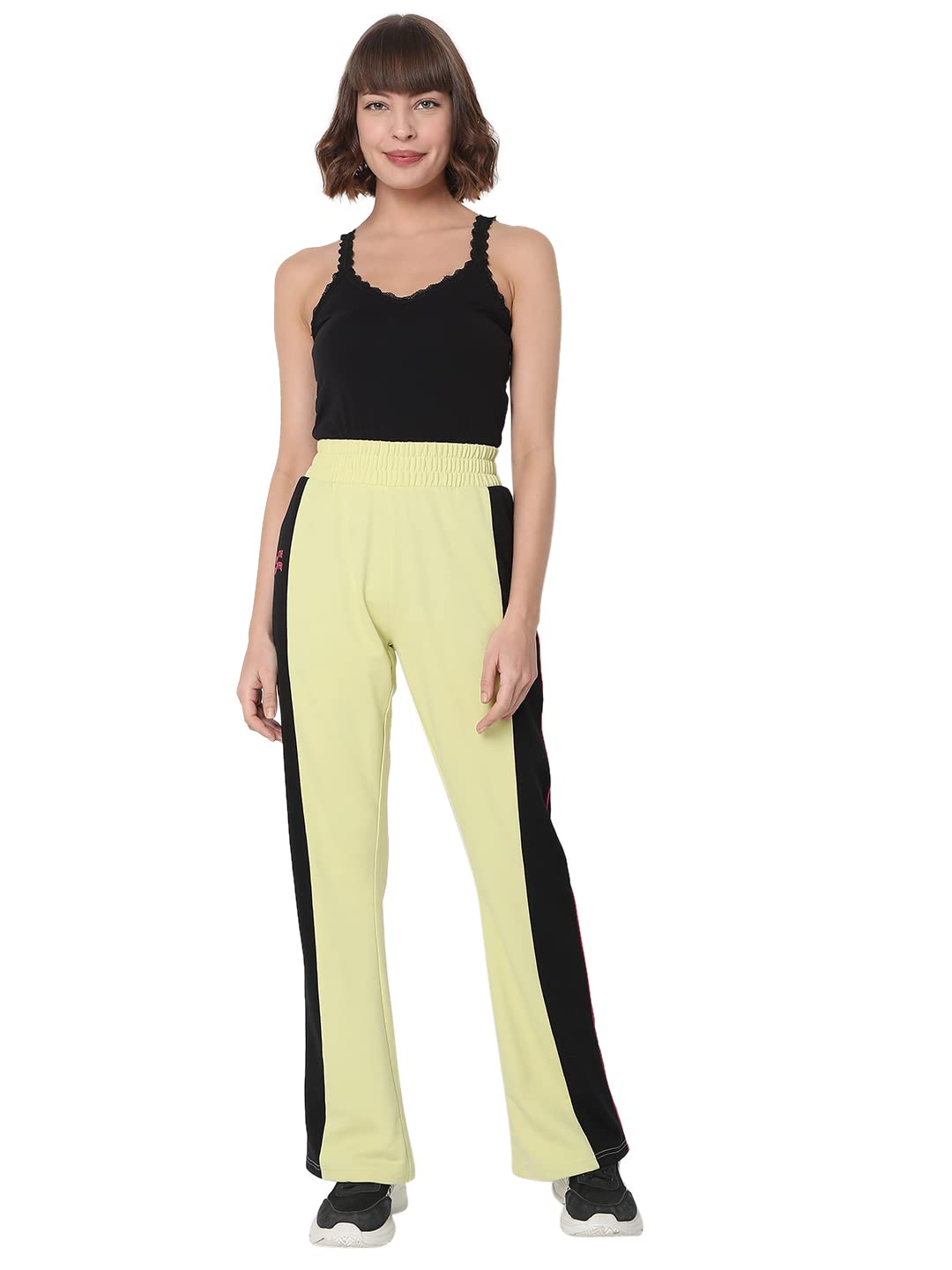 Vero Moda WomenS Regular Track Pants (10278495-Pale Green M)