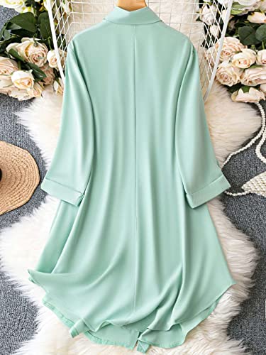 Leriya Fashion Rayon Women Above The Knee Western Dress (LF-WD1099&WD1143_Pink&Green