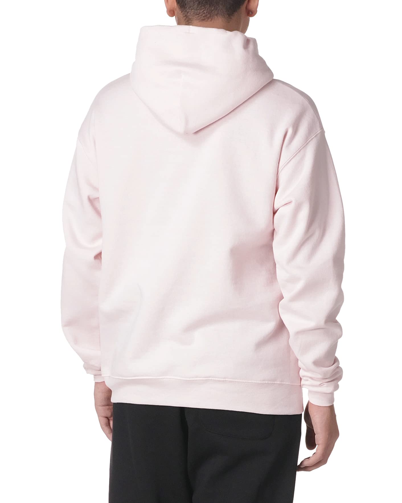 Unisex Ecosmart 5050 Pullover Hooded Sweatshirt - WHITE - S(D0102H7MEN2)