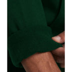 Under Armour Men's Rival Fleece Hoodie, (301) Forest Green / / White, Large