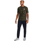 Under Armour Men's ABC CAMO Short-Sleeve T-Shirt, Black (001)/White, 3X-Large Tall