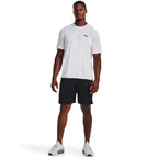 Under Armour Men's Tech Vent Shorts, (001) Black/Black/Black, Large