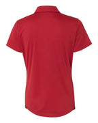 Adidas Golf A235 Ladies 3-Stripes Shoulder Polo, Power Red, Large