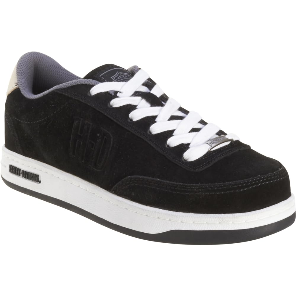 Harley-Davidson Footwear Men's Static ST Sneaker, Black, 10