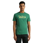 Pepe Jeans MenS Slim Fit T-Shirt (Pm509604_Jungle Green