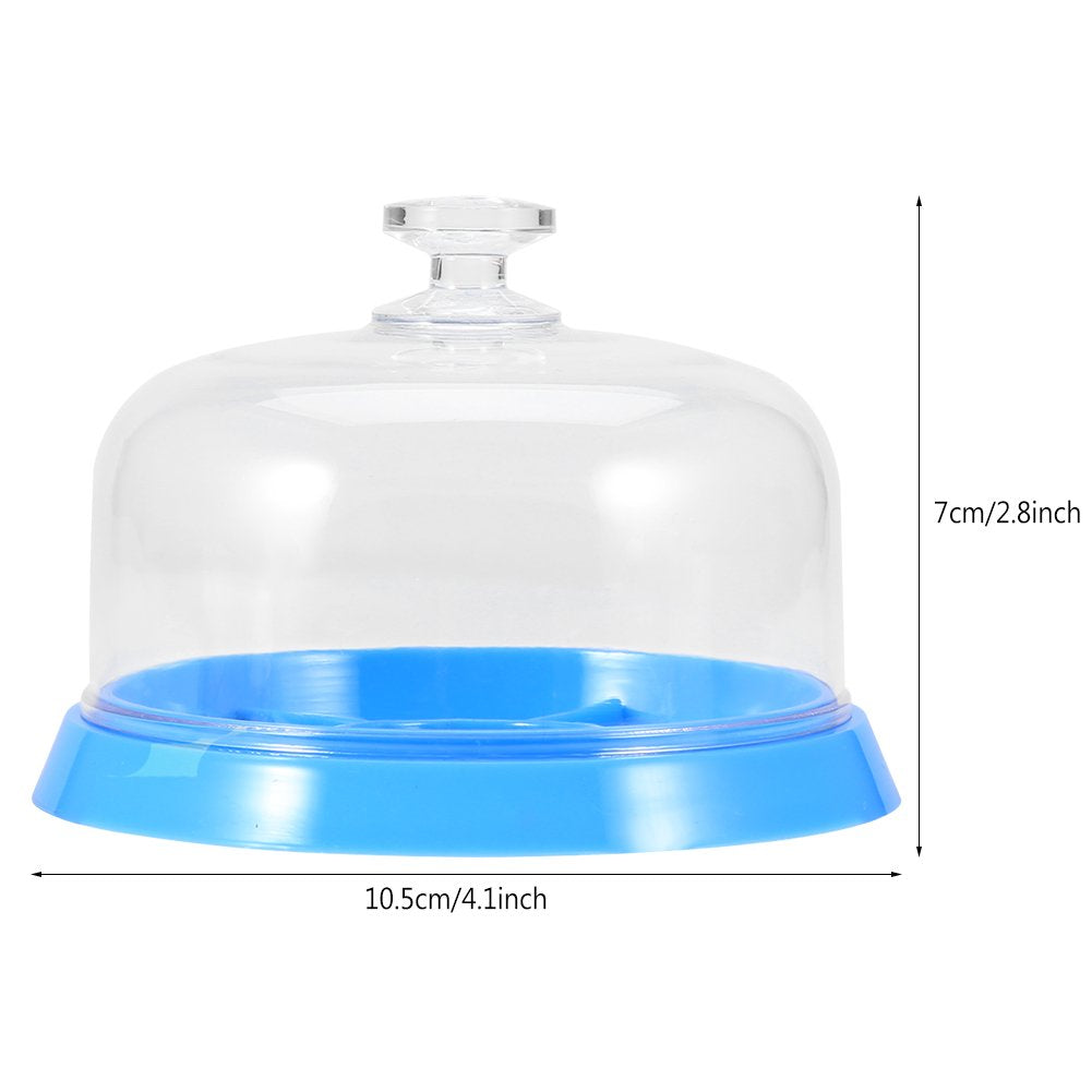 Watch Movement Dust Cover, Moistureproof Anti-dust Tray Storage Box for Watches Movement Parts