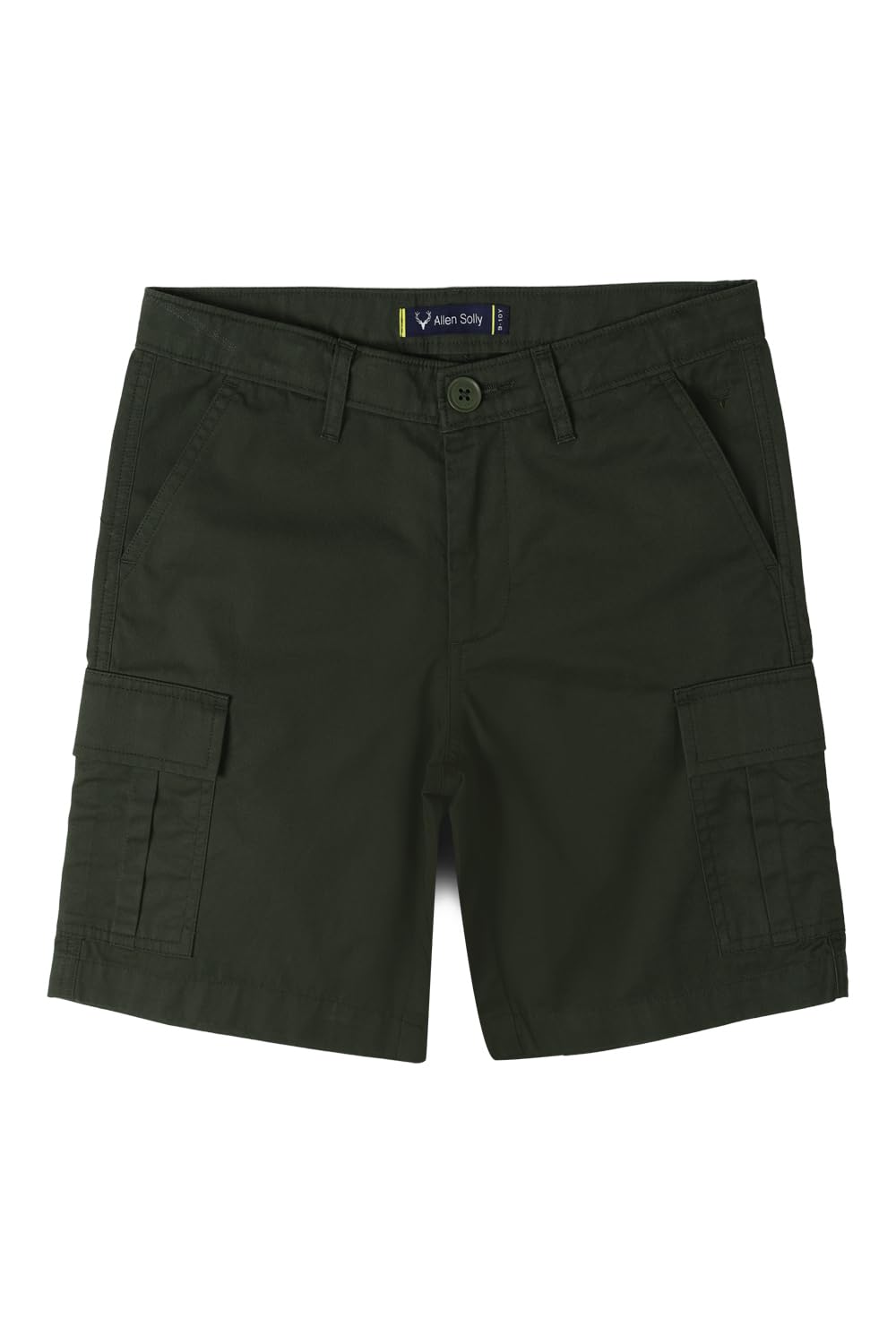 Allen Solly Boys Regular Fit Solid Casual Shorts