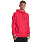 Under Armour Men's ArmourFleece Twist Hoodie, (601) Red / / Black, 3X-Large Tall