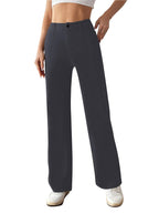 Toochki Trouser for Women | High Waist Trousers for Womens | Summer Track Pants | Casual Spandex Pant | Grey Colors