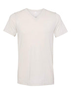Unisex Triblend V-Neck T-Shirt - BLUE TRIBLEND - S(D0102H7W75T)