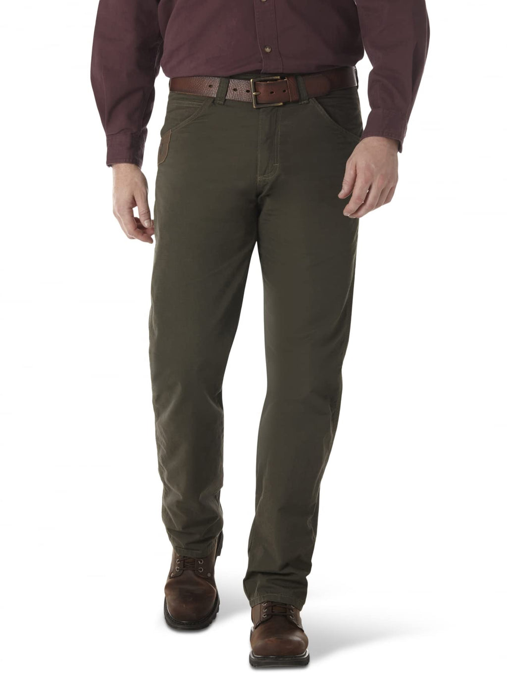 Wrangler Riggs Workwear mens Technician Work Utility Pants, Loden, 40W x 34L US