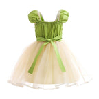 Dressy Daisy Frog Princess Fancy Dress Up Halloween costume Party Outfit for Toddler girls