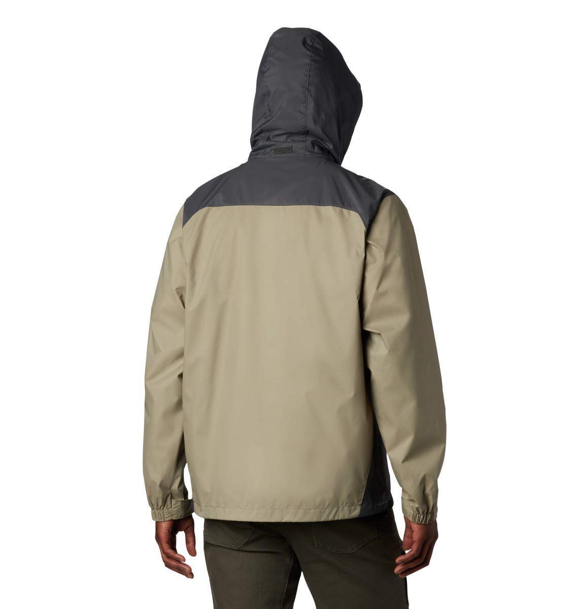 Columbia Men's Glennaker Lake Rain Jacket, Tusk/Grill, Small