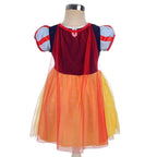Dressy Daisy Princess Dress Up Clothes Halloween Fancy Party Tulle Skirt Summer Outfit with Cape & Hair Hoop for Toddler Girls S