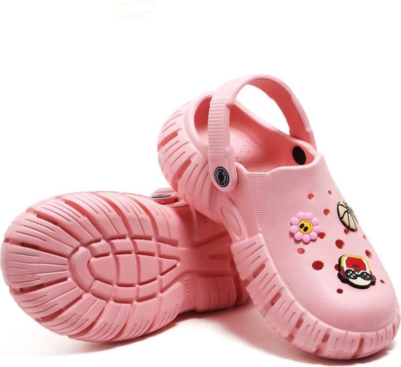 Unisex Kids Clogs Soft Anti Skid Mules Sandals With Adjustable Back Strap Indoor & Outdoor Slipper For Boys & Girls Everyday Use 18-24