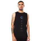 Bewakoof Men Marvels Moon Knight Graphic Print Black Sleeveless Round Neck Vest