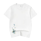 ET517 Blue Kirin Embroidered Tee